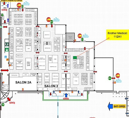 Внимание! Brother Medical Medical New Booth Location в Excomed