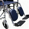 BME4618 Хромированная бариатрическая инвалидная коляска — мобильность для тяжелых условий эксплуатации 400 фунтов
