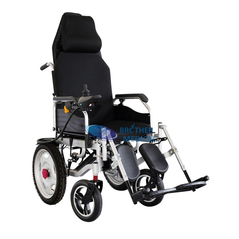 Экономическое складное электрическое инвалидное кресло для мобильности помощи