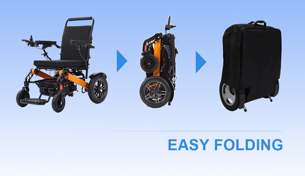 BME1027 Электрическая инвалидная коляска складывание
